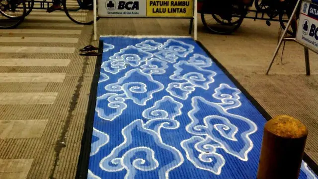 Zebra Cross Bermotif Batik, Bisakah Tertibkan Pengguna Jalan?