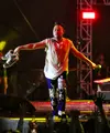 Aksi panggung King Nassar di Synchronize Fest 2022 (foto: Adrian Utama Putra)