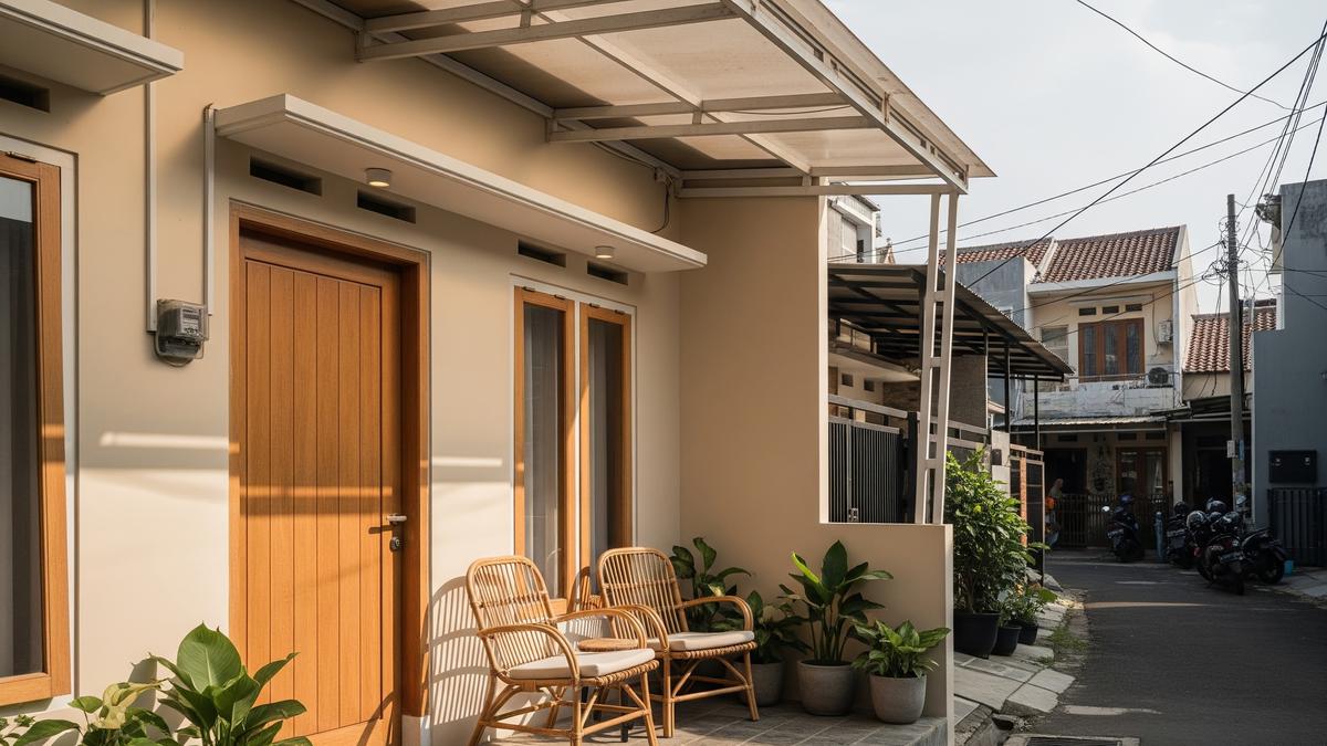 Warna Cat Luar Ruangan yang Tidak Cepat Pudar Meski Sering Kena Hujan