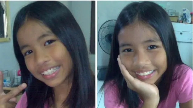 Transformasi gadis Filipina (Facebook Alexis Corbi)