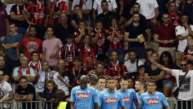 Napoli, Nice, Play Off Liga Champions