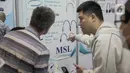 GSEI 2023 mempersembahkan beragam produk elektronik terkini, inovatif, dan sedang diminati oleh konsumen saat ini, termasuk produk pintar. (Liputan6.com/Faizal Fanani)