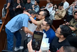 Mantan Direktur Utama PT Pertamina Patra Niaga (PPN) Riva Siahaan menyampaikan nota pembelaan (pledoi) di Pengadilan Tipikor Jakarta. (Ist)