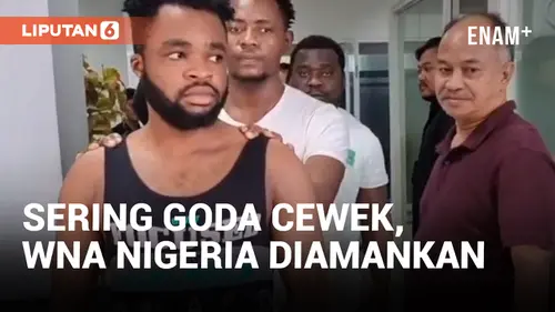 VIDEO: Acap Goda Wanita, 4 WNA Nigeria di Sunter Diamankan Petugas Imigrasi