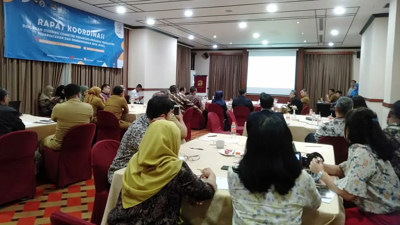 Rapat Steering Committee pelaksanaan Program Penguatan Pemerintahan dan Pembangunan Desa (P3PD) 2023  di Jakarta. (Istimewa)