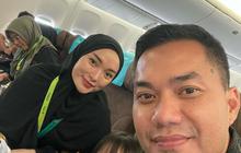 Potret Sirajuddin Ajak Zaskia Gotik dan Keluarga Umrah Di Tengah Kabar Bangkrut
