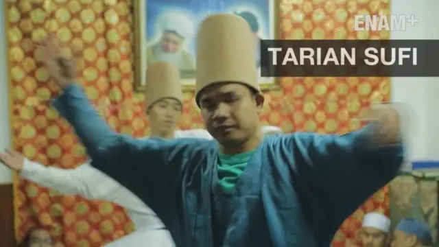 Tari Sufi atau Whirling Dervishes merupakan tarian bernapaskan siar Islam di setiap syair dan gerakannya. Untuk bisa lihai melakukan tarian ini, penari harus melakukan beberapa ritual, yang paling pokok adalah berzikir. 