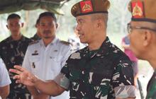 Danpussenarmed Tinjau Kesiapan Latihan Yonarmed 20 di Kupang: Meriam Caesar Siap Gempur