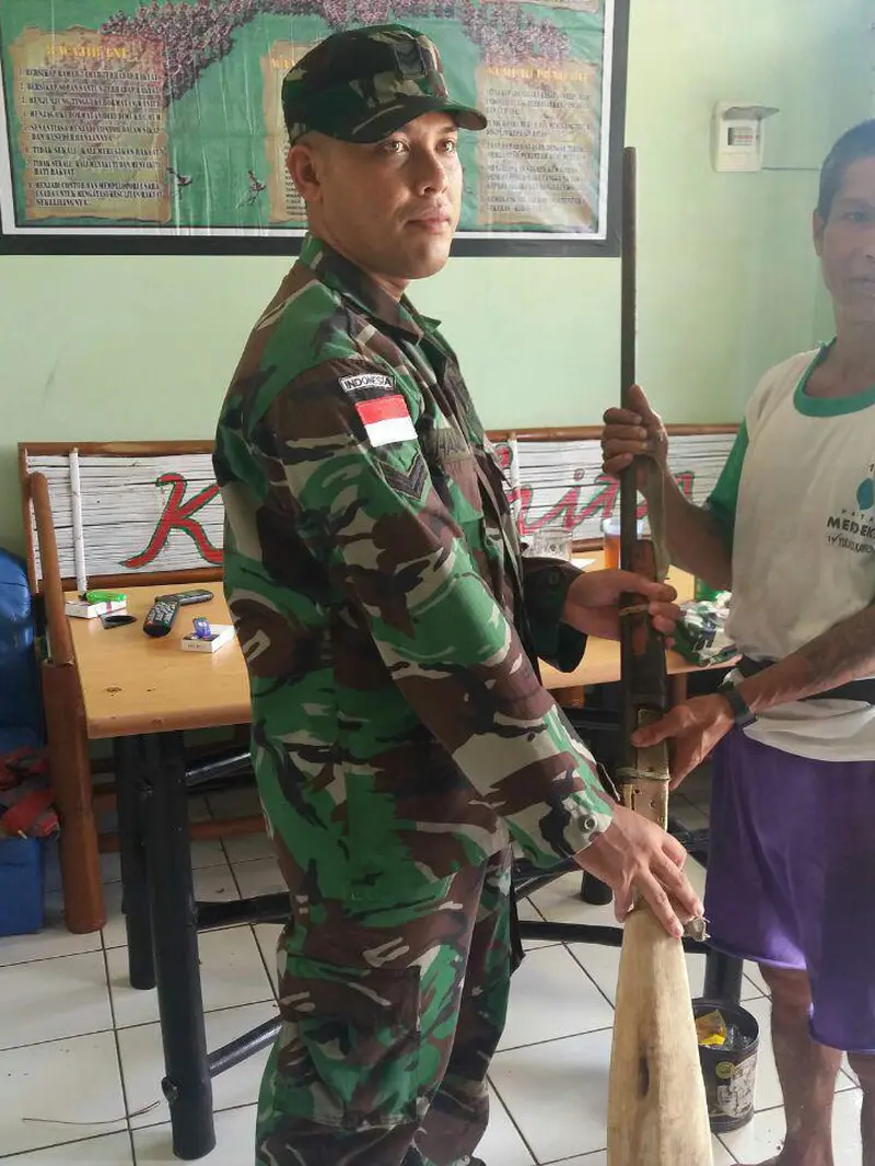 Program Pengobatan TNI Berbuah Senjata Api