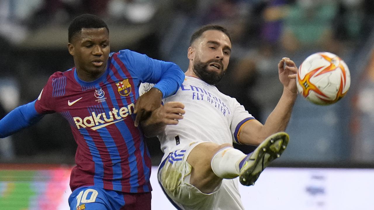 Taklukkan Barcelona 3-2, Real Madrid ke Final Piala Super Spanyol