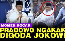 VIDEO: Wajah Lucu Prabowo Ngakak Angguk-Angguk Digoda Jokowi Gara-Gara ini