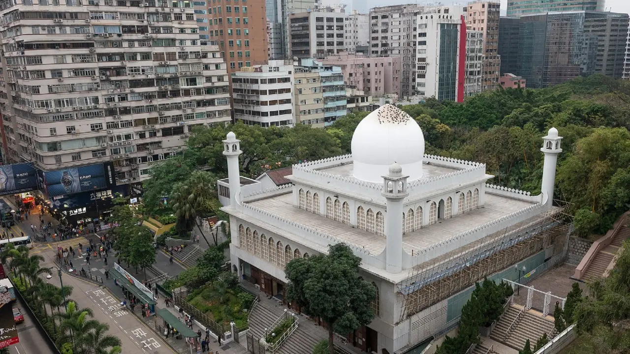 Masjid Raya Kowloon di Hong Kong