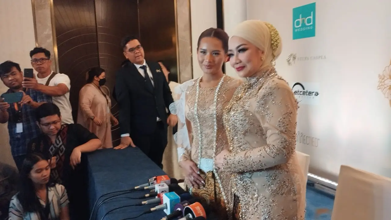 Zahwa Massaid dan Reza Artamevia. (M Altaf Jauhar/ Liputan6.com)