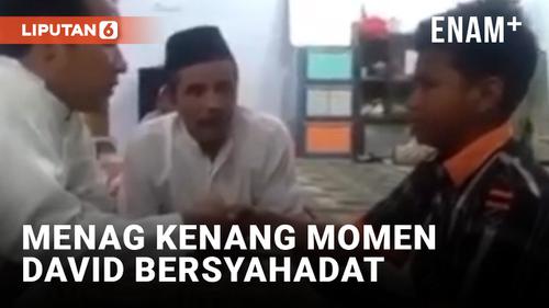 VIDEO: Menag Yaqut Unggah Video Momen Syahadat David Korban Penganiayaan Mario Dandy