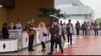Gibran Hadiri Gladi Bersih Upacara Pelantikan Presiden dan Wakil Presiden di MPR