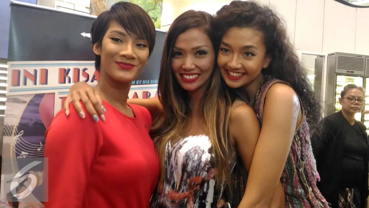 Tara Basro, Shanty dan Tatyana Akman.