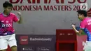 Pebulu tangkis ganda putri Indonesia, Apriyani Rahayu/Siti Fadia Silva Ramadhanti saat bertanding melawan Lee So Hee/Shin Seung Chan (Korea) pada Perempat Final Indonesia Masters 2022 di Istora Senayan, Jakarta, Jumat (10/6/2022). Apriyani/Siti Fadia unggul dan melaju ke babak berikutnya. (Liputan6.com/Helmi Fithriansyah)