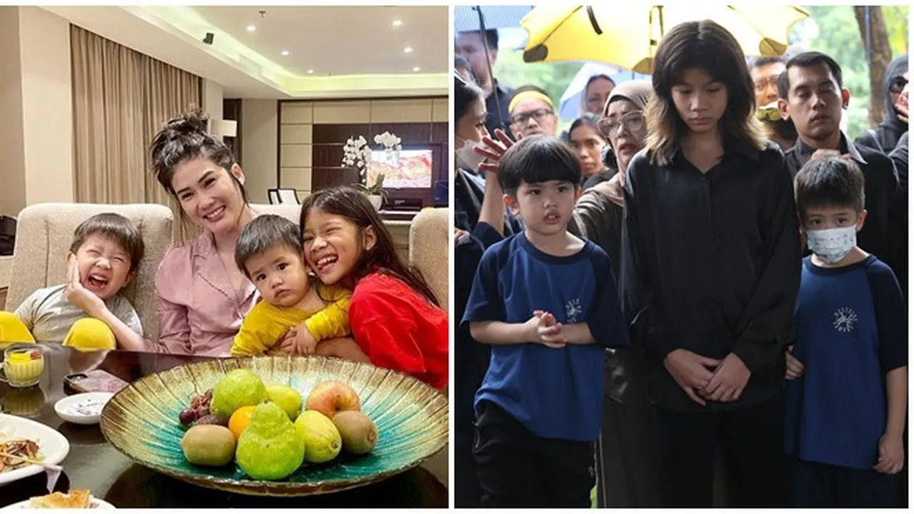 6 Potret Drucilia Anak Samuel Rizal dan Adik Sambung, Dampingi ketika Pemakaman Ibu