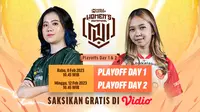 Gratis di Vidio, Live Streaming MLBB Women Invitational 2023 Playoff : Ada  2 Wakil Indonesia