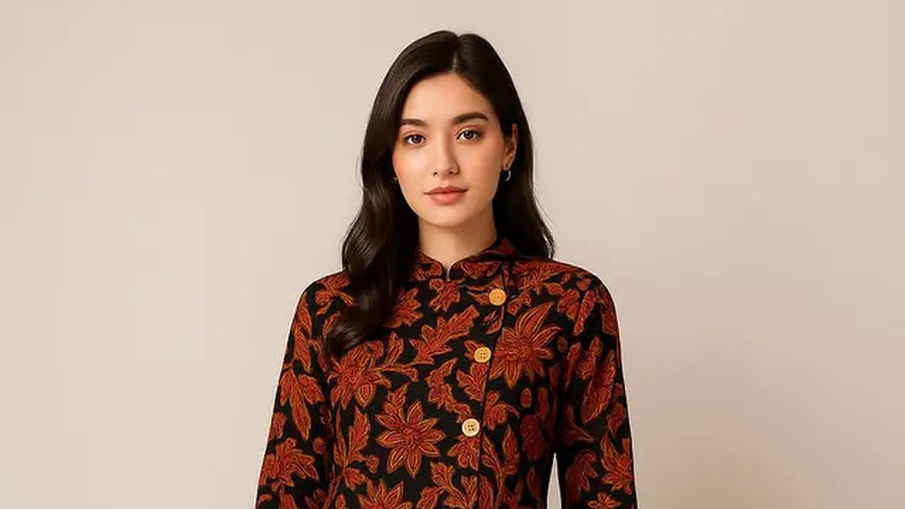 7 Model Tunik Batik Kancing Samping Terbaru 2025, Elegan dan Modis
