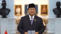 Presiden Prabowo Subianto resmi meneken Undang-Undang Nomor 1 Tahun 2025 tentang Badan Usaha Milik Negara (BUMN) yang didalamnya mengatur pembentukan Danantara. (Arief/Liputan6.com)