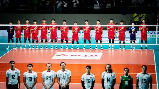 Timnas Voli Putra Indonesia - SEA V League 2024 - Bola Voli