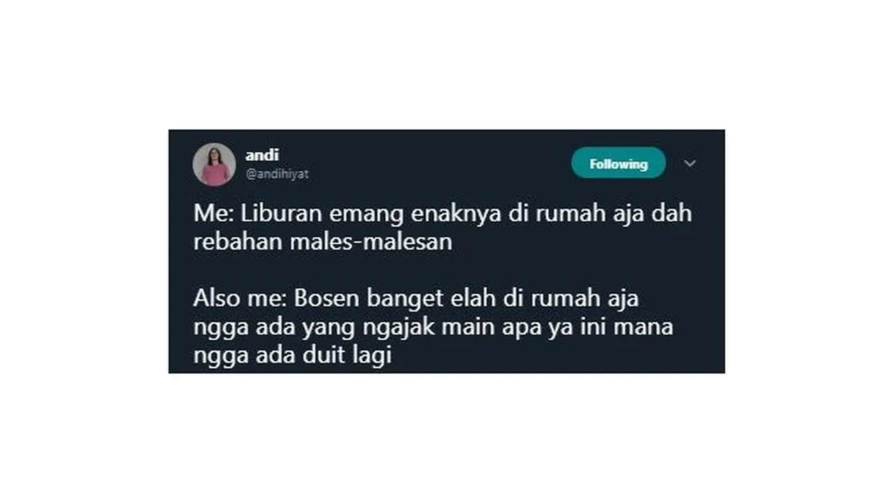 7 Dilema Netizen Saat Liburan Tiba yang Kocak Banget