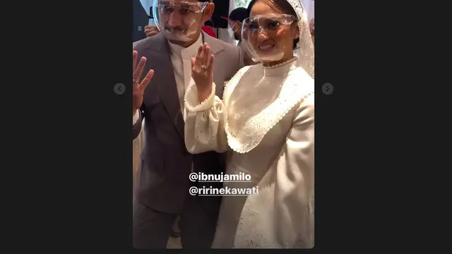Ibnu Jamil Sudah Sah Menikah dengan Ririn Ekawati