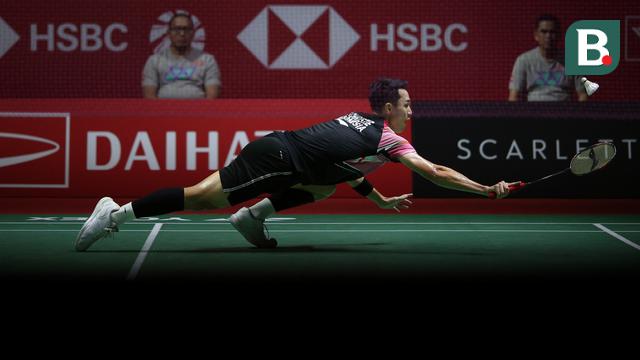 Foto: Perempat Final Indonesia Masters 2023 Dibuka dengan Drama Kemenangan Jonatan Christie dan Kekalahan Bagas/Fikri