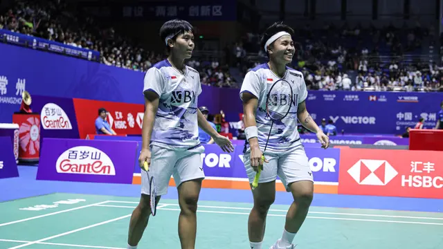 Apriyani Rahayu/Siti Fadia Silva Ramadhanti - China Open 2023 - Bulu Tangkis