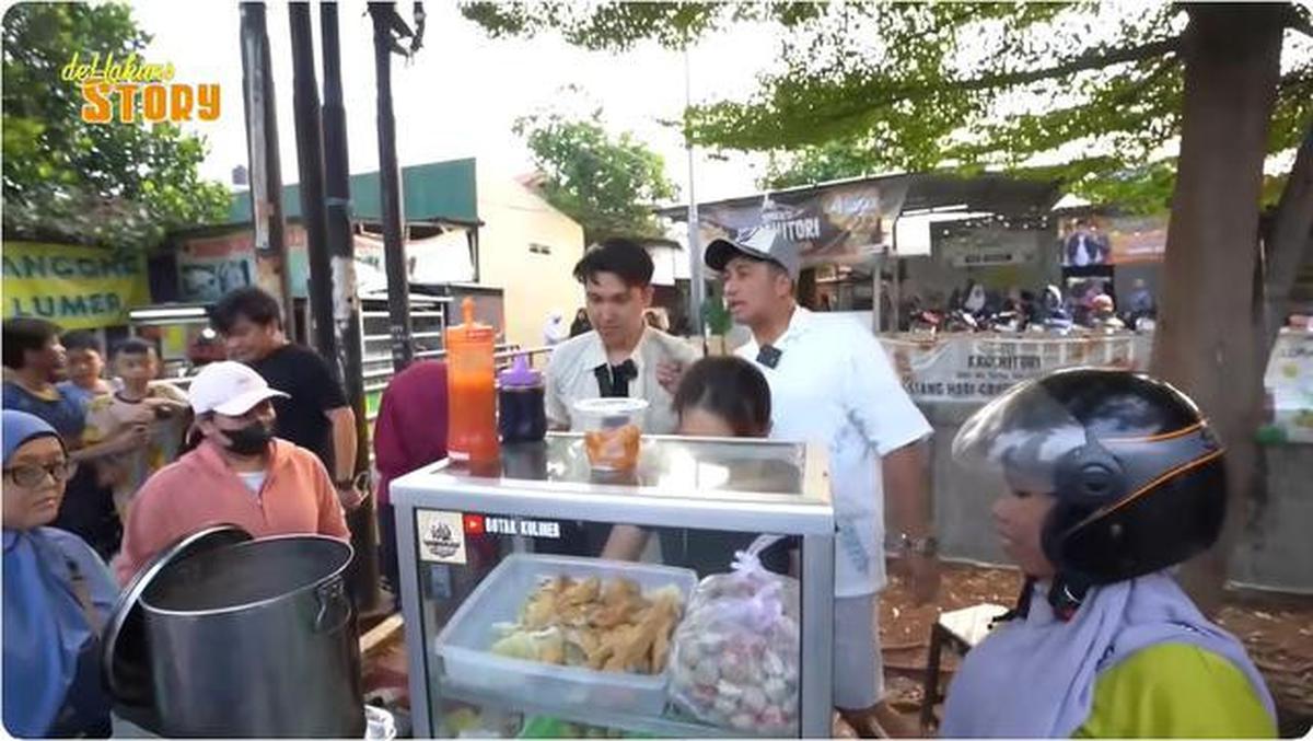 6 Potret Model Gerobak Jualan Bakso Cilok Artis Sidik Eduard, Simpel dan Rapi