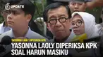 Ketua DPP Partai PDIP, Yasonna Laoly mengaku dirinya diperiksa oleh penyidik Komisi Pemberantasan Korupsi (KPK) dalam kapasitasnya sebagai Menteri Hukum dan HAM (Menkumham). Selama tujuh jam diperiksa, dia mengaku memberikan soal jalur kaburnya Harun...