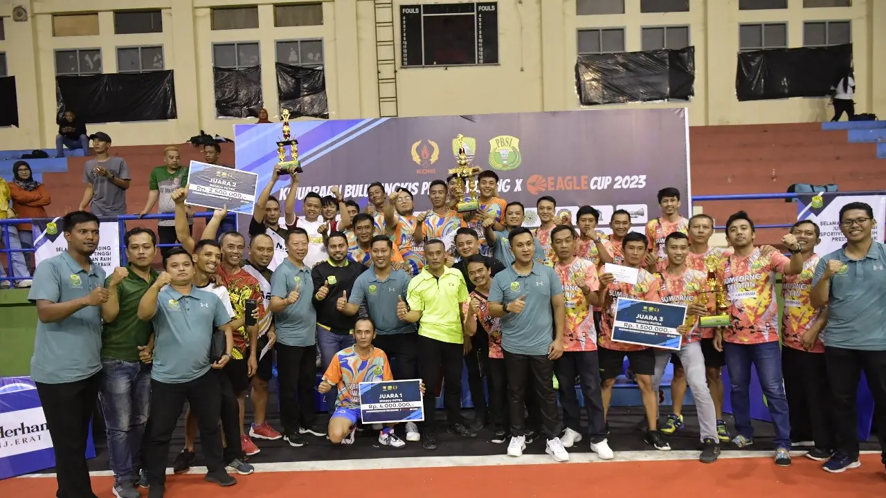 Kejuaraan PBSI Sumedang X Eagle Cup 2023 berlangsung di Gor Tadjimalela selama tiga hari sejak 24 Agustus 2023 lalu.