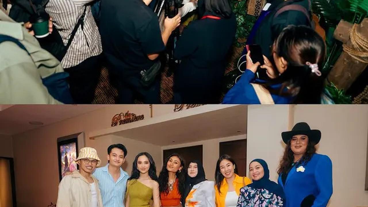 6 Potret Lyodra Ginting di Premiere Film Moana 2, Ditemani Randy Martin