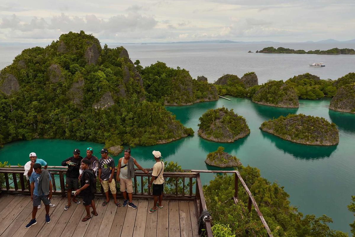 FOTO: Raja Ampat Hadapi Tekanan di Tengah Keajaiban Bawah Laut
