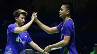 Ganda campuran Indonesia, Tontowi Ahmad/Liliyana Natsir, melaju ke perempat final China Terbuka Super Series Premier 2017 setelah menyingkirkan pasangan Jerman. (dok. PBSI)