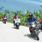 Touring motor ke Ujung Genteng bersama Pertamina Lubricants Bikers Club. (ist)