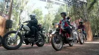 2.500 bikers meramaikan Suryanation Motorland Ridescape di kawasan Hutan Pinus Imogiri, Yogyakarta. (ist)