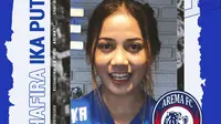 Arema FC - Shafira Ika Putri (Bola.com/Adreanus Titus)