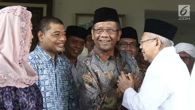 Ma'ruf Amin Bertemu Istri Gus Dur
