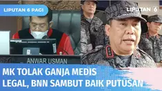 Mahkamah Konstitusi menolak permohonan terkait uji materi UU Narkotika atas penggunaan ganja medis. MK menilai materi yang diuji merupakan kewenangan Pemerintah dan DPR. Putusan tersebut disambut baik BNN, karena khawatir potensi penyalahgunaan ganja...