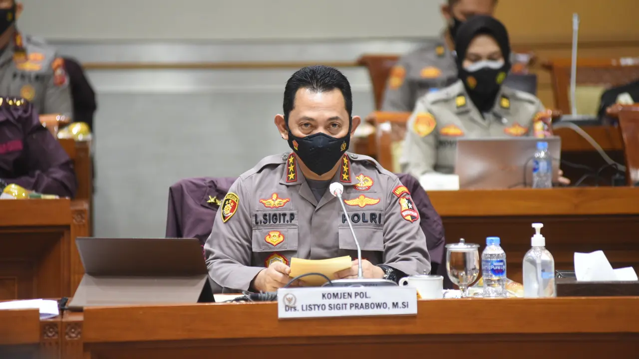 Calon Kapolri Komjen Listyo Sigit Prabowo