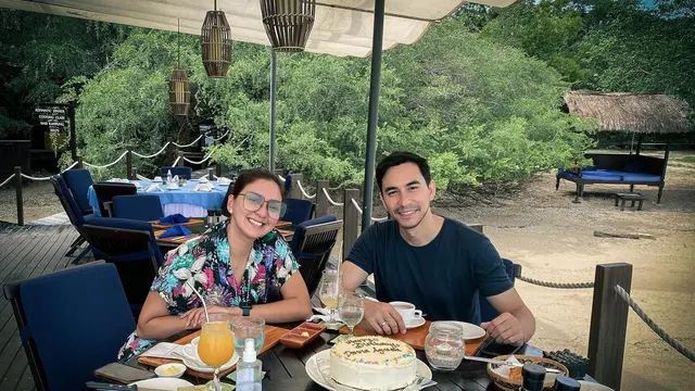 Darius Sinathrya dan Donna Agnesia. (Foto: Instagram @darius_sinathrya)