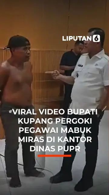 Viral Video Bupati Kupang Pergoki Pegawai Mabuk Miras di Kantor Dinas PUPR