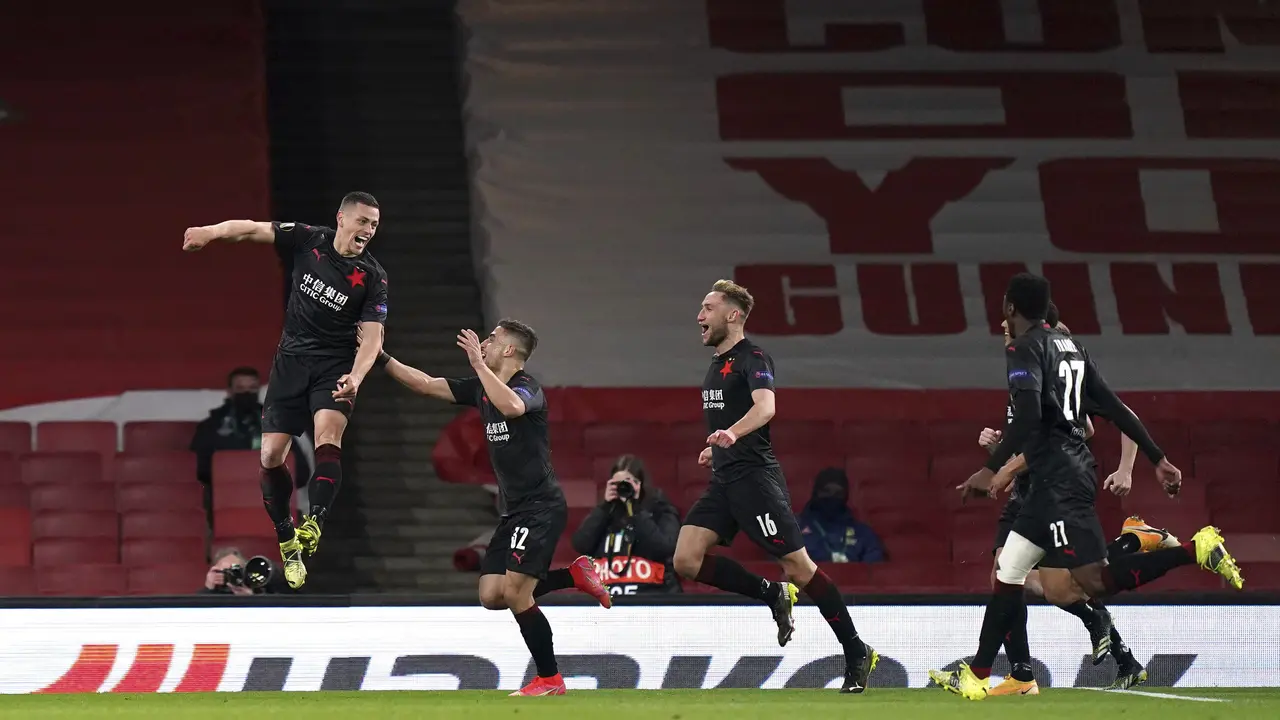 Arsenal Ditahan Imbang Slavia Praha di Emirates