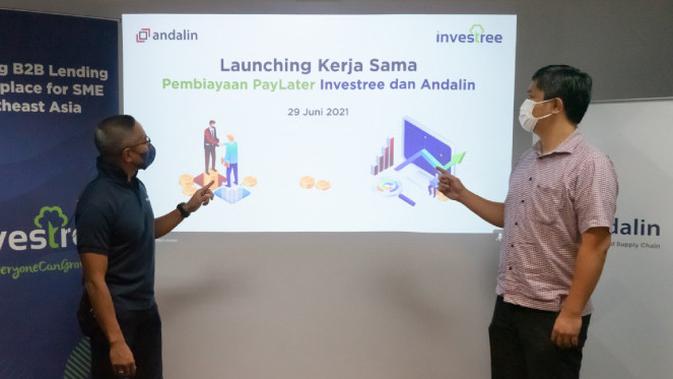 Incar Pasar Senilai Rp 86 miliar, Andalin Gandeng Investree Tawarkan Pembiayaan Bea Cukai dan Pajak - Vimarsana News