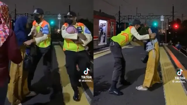 Viral Ibu Nyaris Buang Bayi di Stasiun