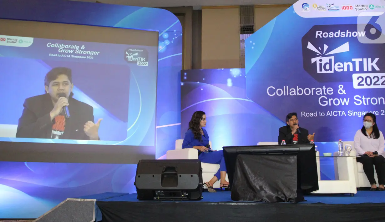 Direktorat Pemberdayaan Informatika, Ditjen Aplikasi Informatika menggelar Roadshow perdana kompetisi IdenTIK 2022. IdenTIK merupakan kompetisi tahunan bertujuan untuk menggali potensi inovasi karya anak bangsa di bidang teknologi informasi dan komunikasi (TIK). (Liputan6.com/HO/Kominfo)