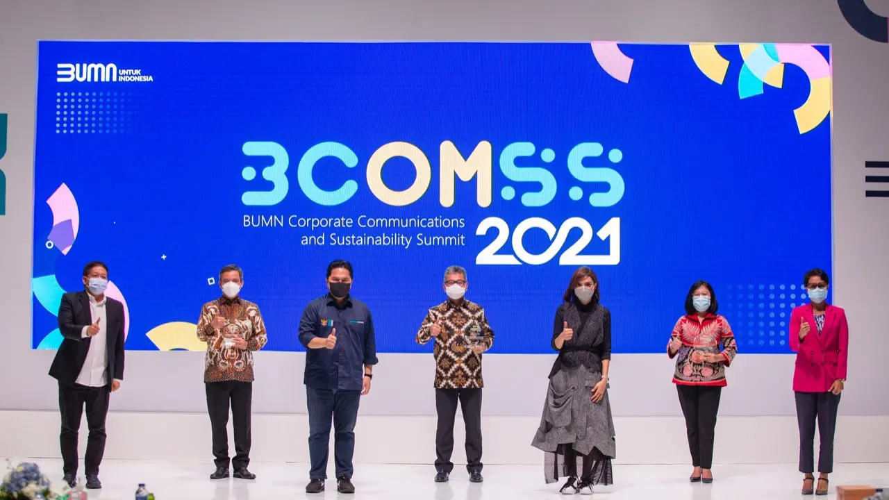 PT Bank Rakyat Indonesia Tbk (BBRI) meraih predikat Best of the Best Communications