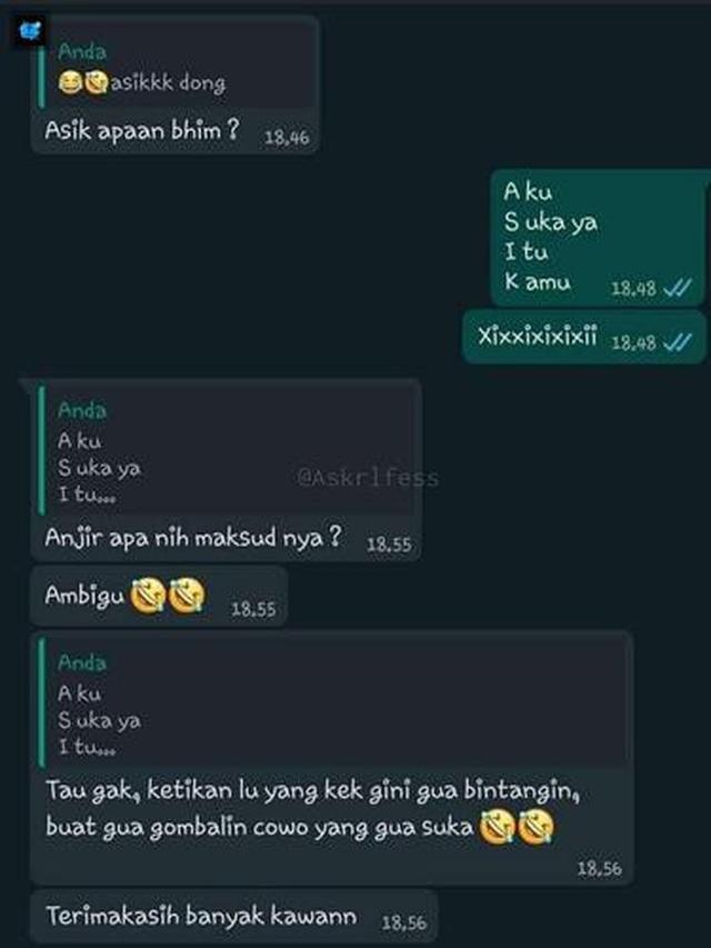 Cuma Jadi Cadangan, Ini 7 Chat dari Cewek yang Bikin Sesak